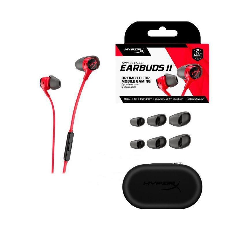 HyperX Cloud Gaming Earbuds II - Red, , large image number 2
