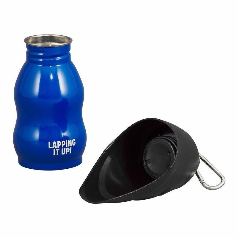 Wild & Woofy Lap it up Water bottle and Travel Bowl, , medium