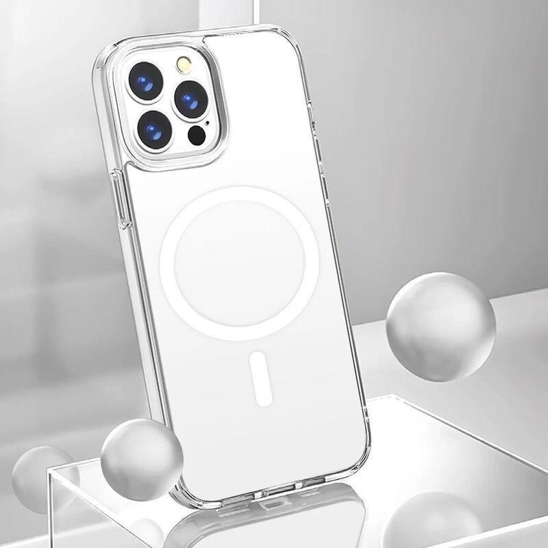 Gripp Clear MagSafe Case (White Ring) For iPhone 15 Pro Max, , large image number 1