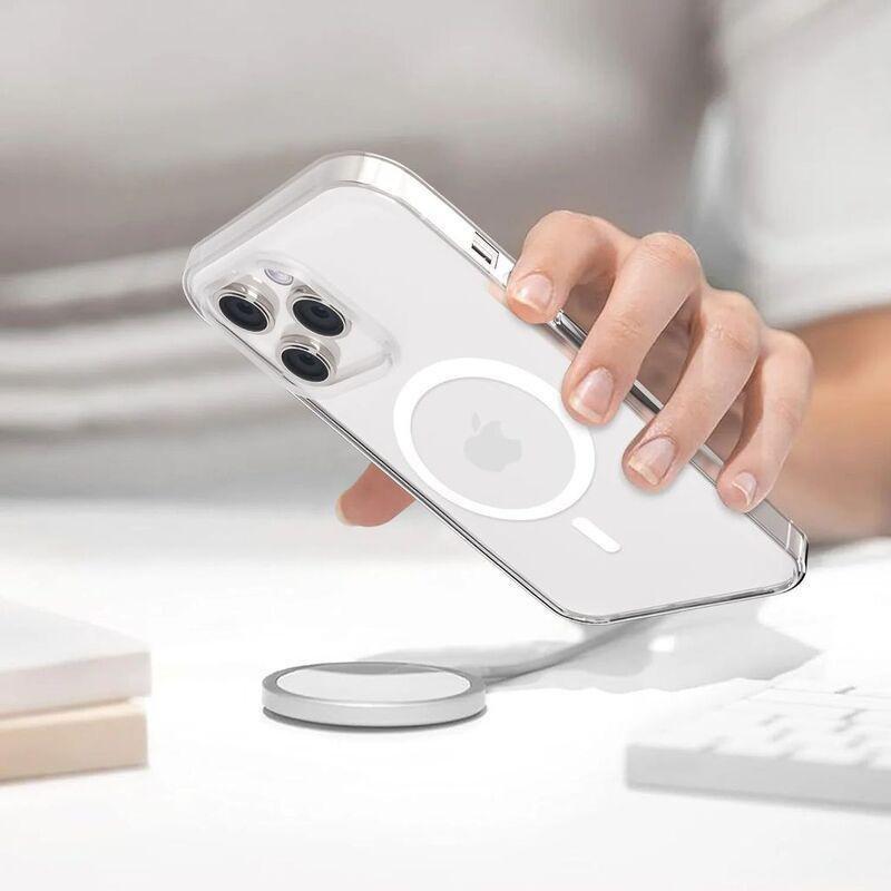 Gripp Clear MagSafe Case (White Ring) For iPhone 15 Pro Max, , large image number 3