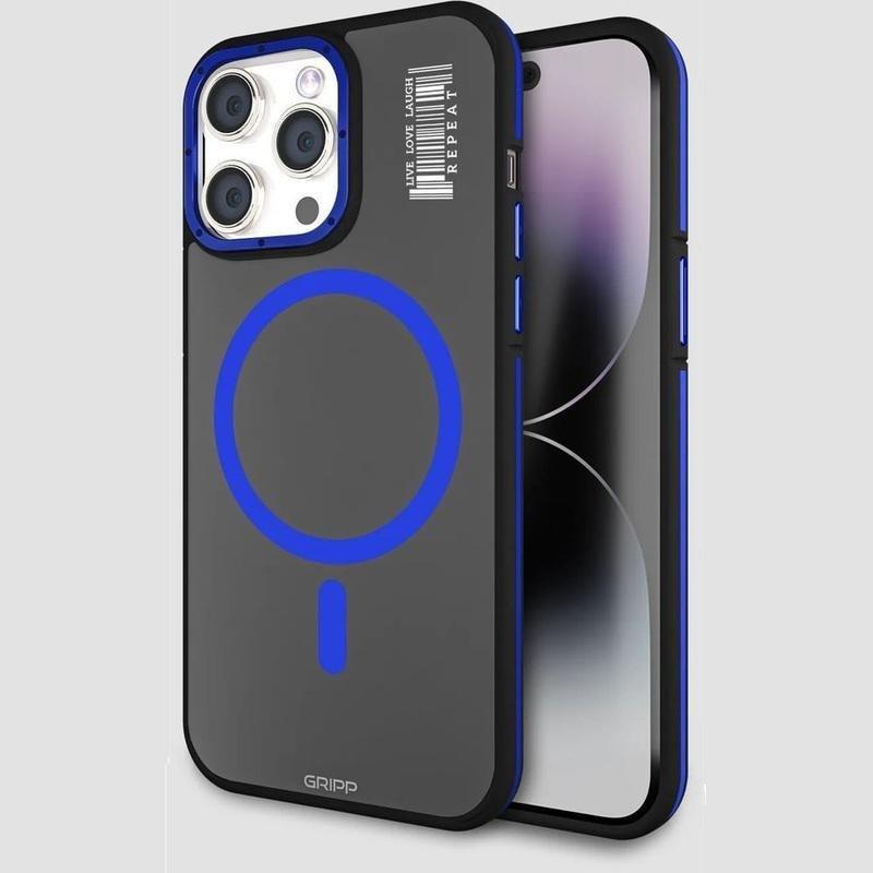 Gripp Raigor MagSafe Case For iPhone 15 Pro - Blue, , large image number 0