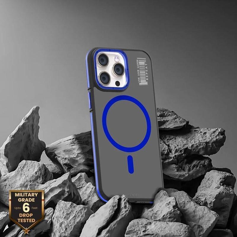 Gripp Raigor MagSafe Case For iPhone 15 Pro - Blue, , large image number 4