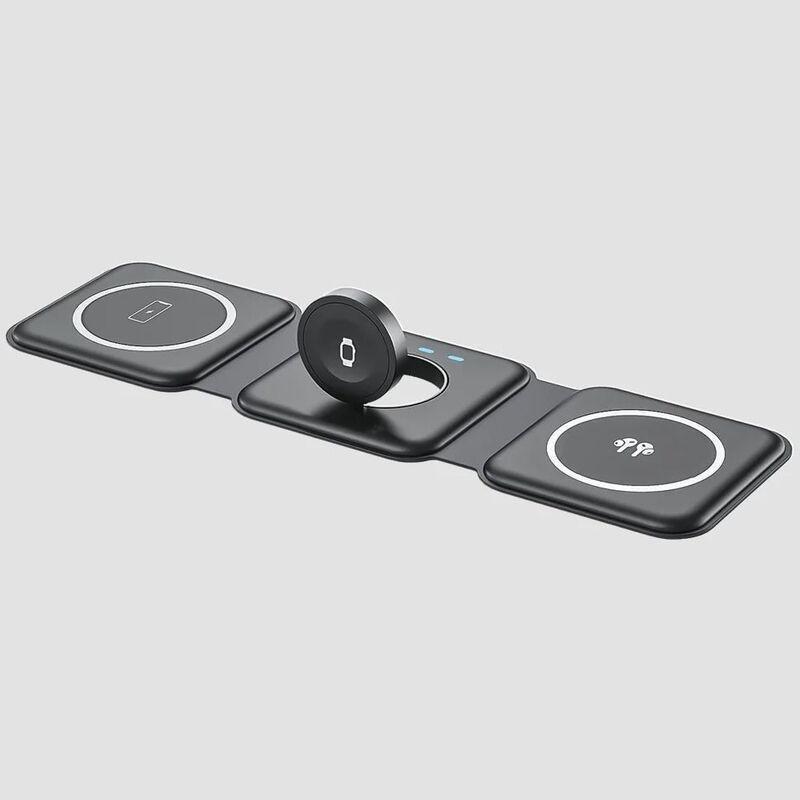 Gripp Powerup 3In1 Flat Wireless Charger - Black, , medium