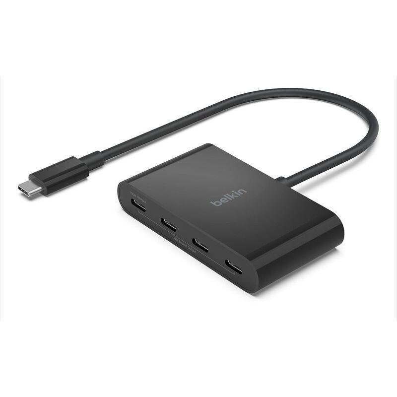 Belkin Connect USB-C To 4-Port USB-C HUB - Black, , large image number 0