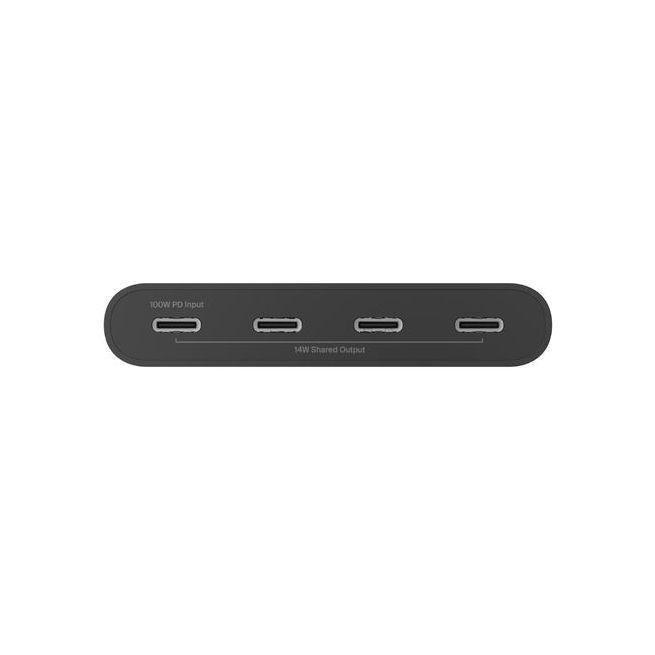 Belkin Connect USB-C To 4-Port USB-C HUB - Black, , large image number 3