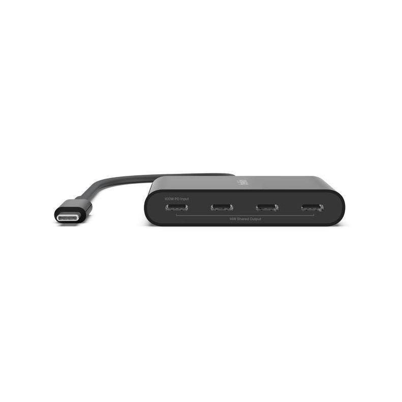 Belkin Connect USB-C To 4-Port USB-C HUB - Black, , large image number 4