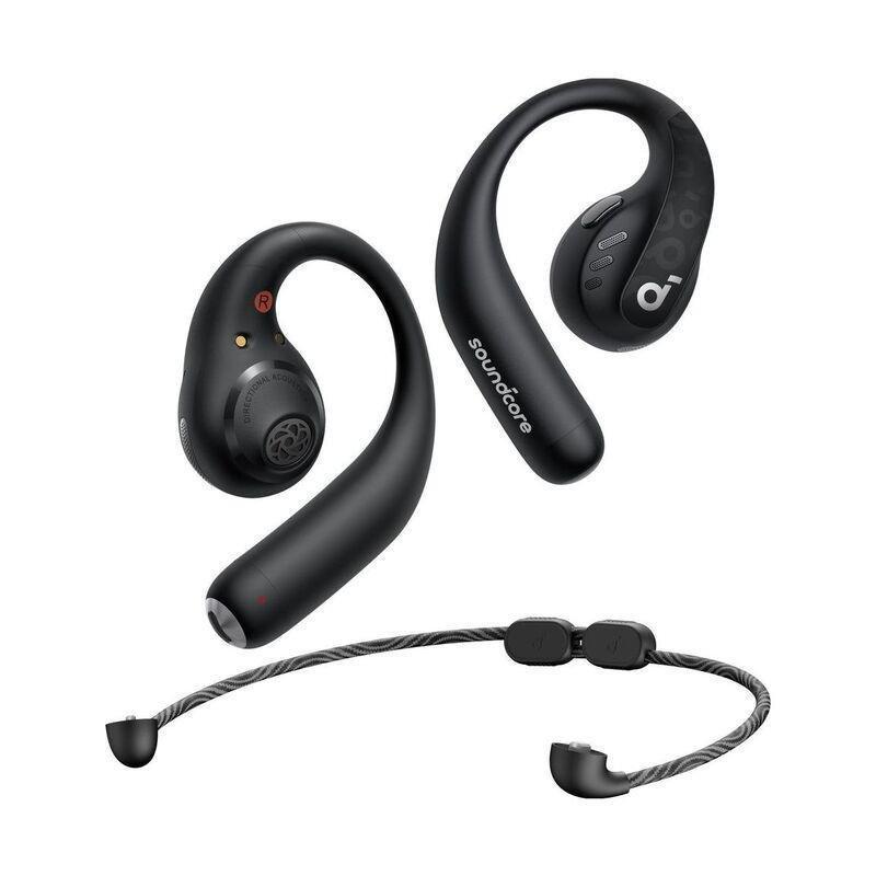 Soundcore Aerofit Pro Secure Open-Ear Sport Earbuds - Black, , medium