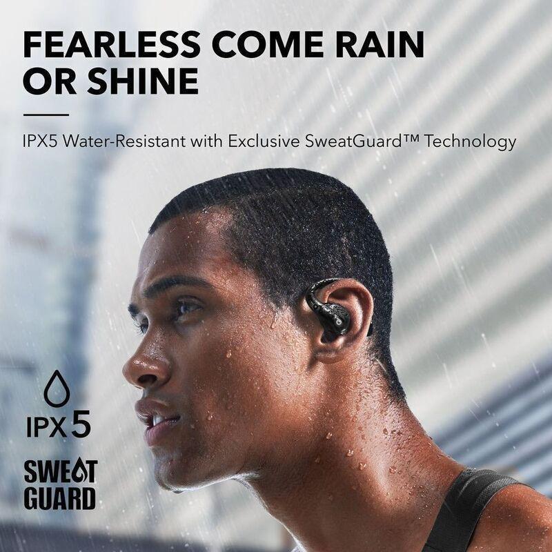 Soundcore Aerofit Pro Secure Open-Ear Sport Earbuds - Black, , large image number 3