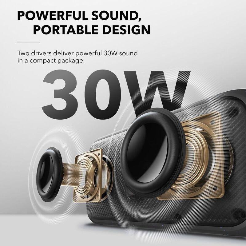 Soundcore Motion N300 Portable Bluetooth Speaker - Black, , large image number 4