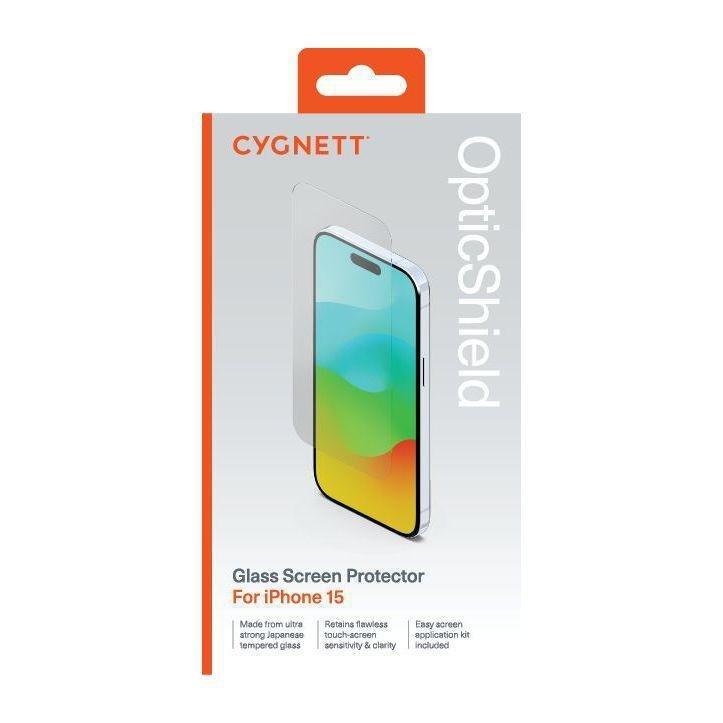 Cygnett Glass Screen Protector For iPhone 15, , medium