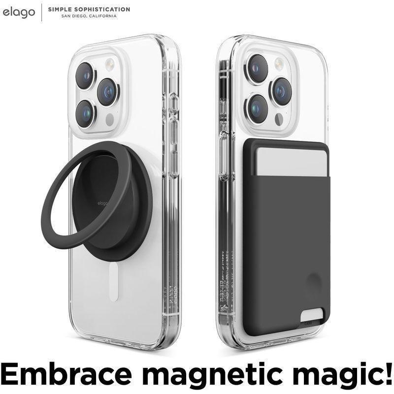 Elago MagSafe Hybrid Clear Case For iPhone 15 Pro - White, , large image number 6