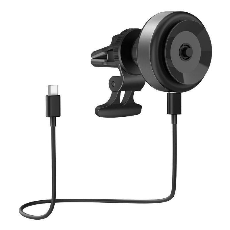 Energea Airlock Vacuum Phone Mount With 15W Wireless Charging - Gunmetal, , large image number 1