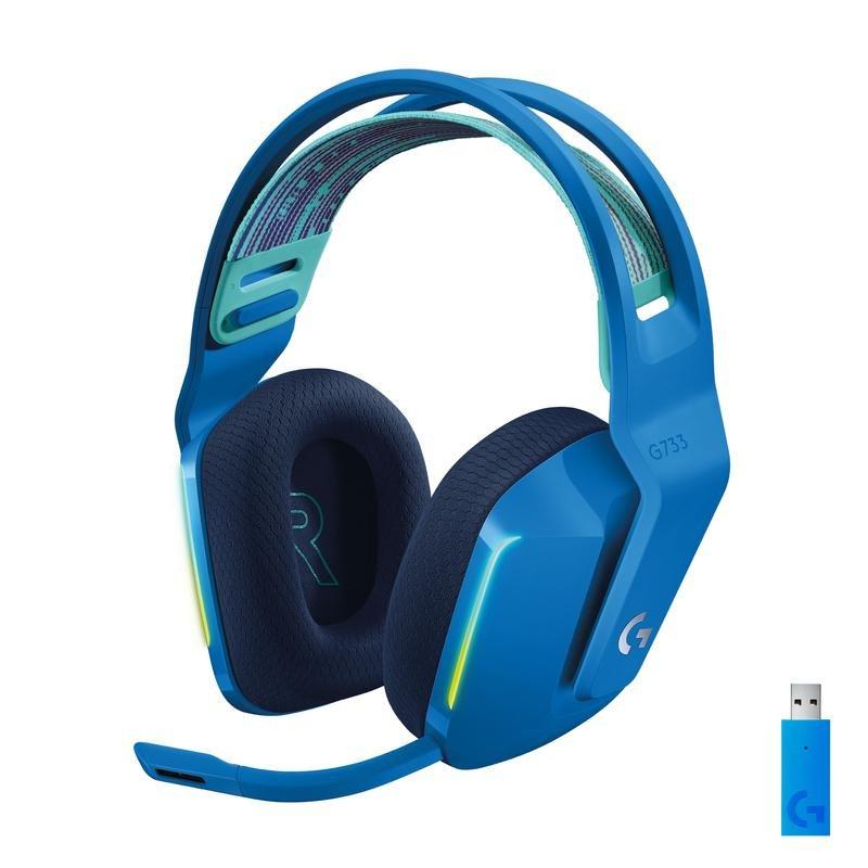 Logitech G 981-000943 G733 Lightspeed Wireless Gaming Headset Blue, , large image number 0