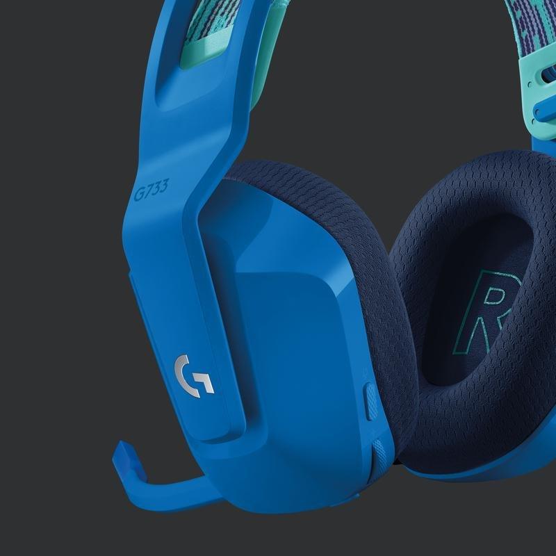 Logitech G 981-000943 G733 Lightspeed Wireless Gaming Headset Blue, , large image number 2