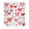 CREATIV - Creativ Stickers Hearts 15X16,5 cm 1 Sheet