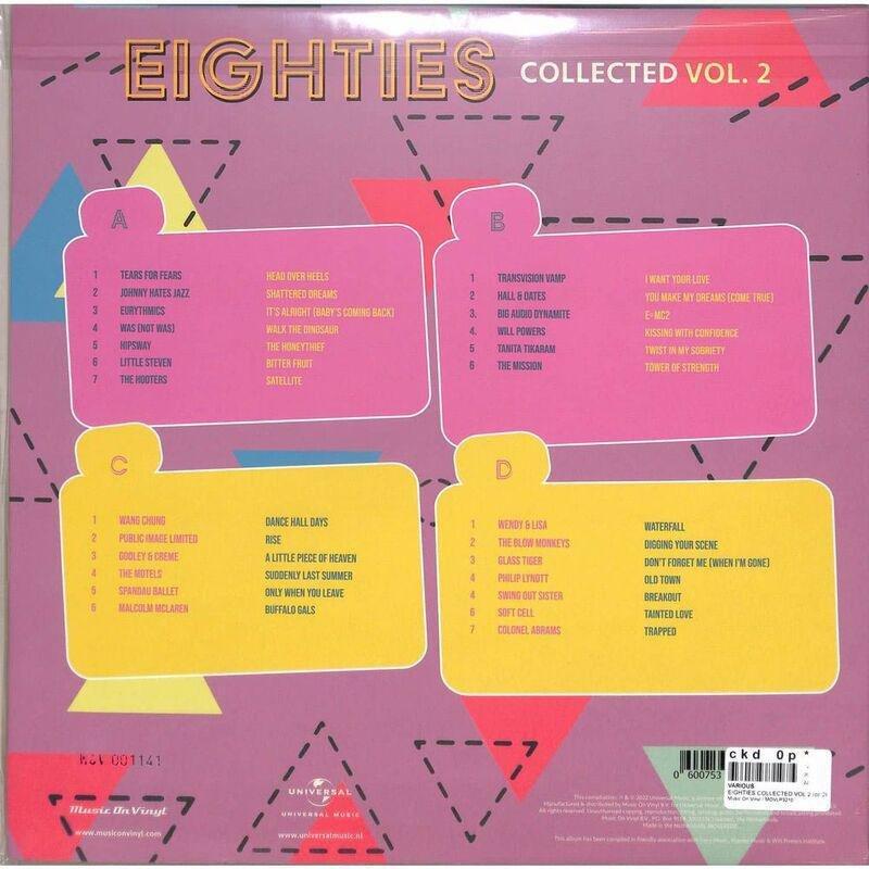 Eighties Collected (Pink Colored Vinyl) (2 Discs) | Various Artists, , large image number 1