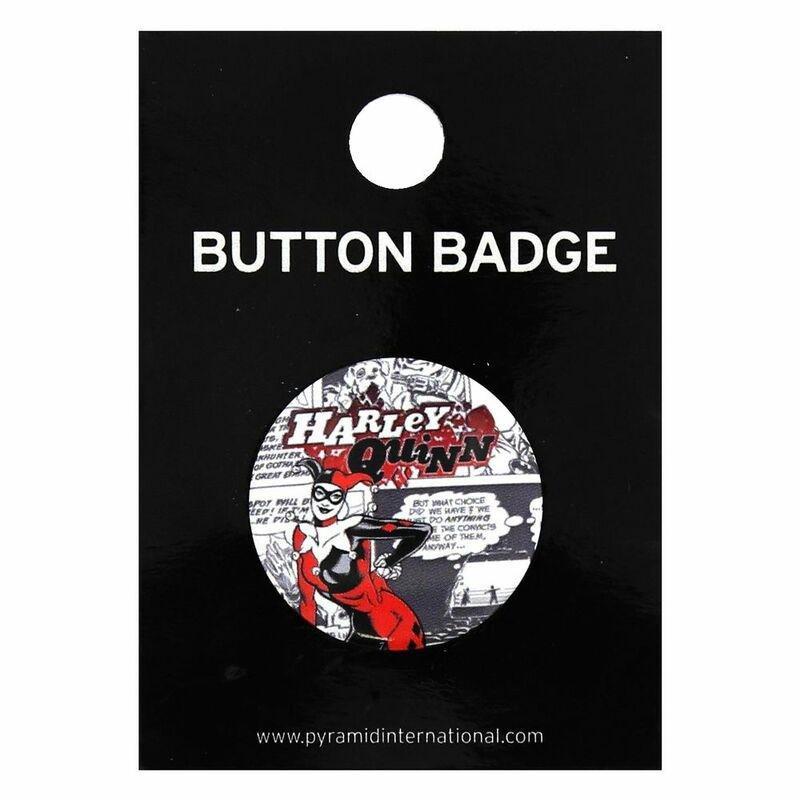 Pyramid International DC Comics Harley Quinn Aka Badge 25mm, , large image number 0