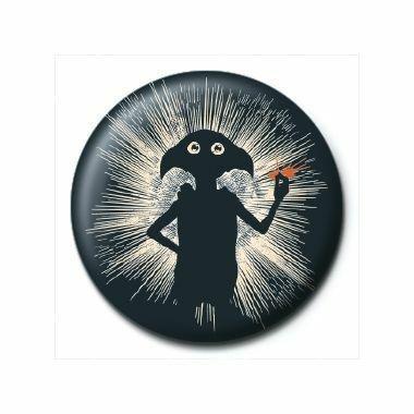 Pyramid International Harry Potter Dobby Silhouette Badge 25mm, , large image number 0