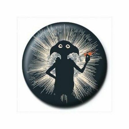 PYRAMID POSTERS - Pyramid International Harry Potter Dobby Silhouette Badge 25mm