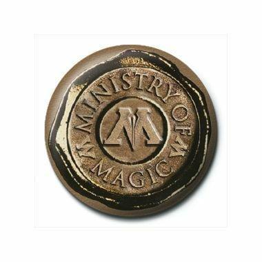 Pyramid International Harry Potter Ministry of Magic Seal Badge 25mm, , medium