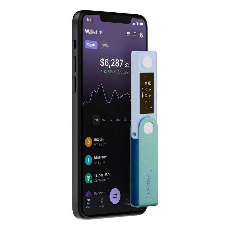 Ledger Nano X Crypto Hardware Wallet - Pastel Green, , large image number 7