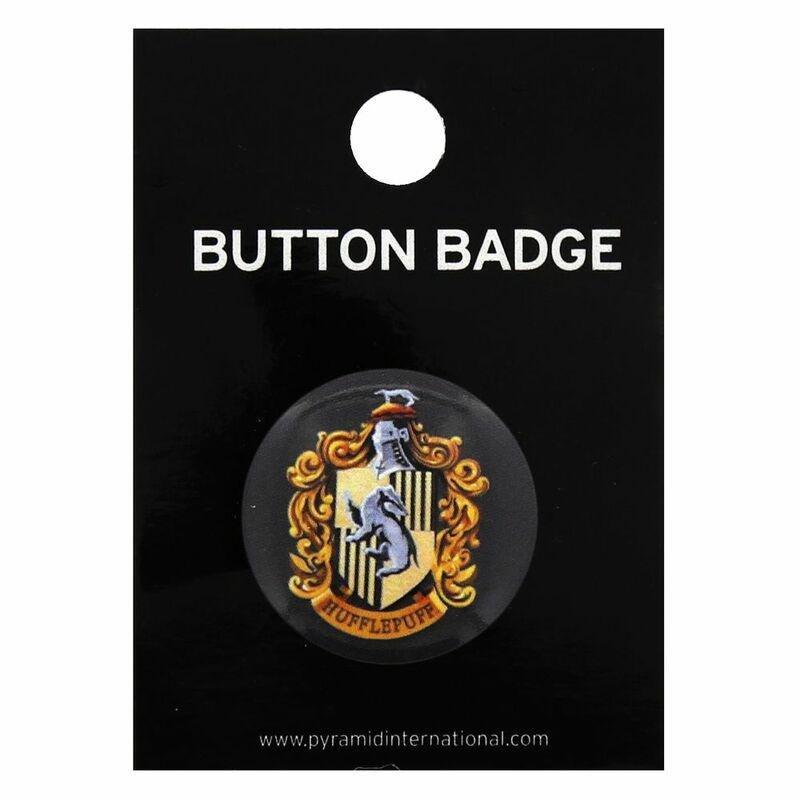 Pyramid International Harry Potter Hufflepuff Crest Badge 25mm, , large image number 0