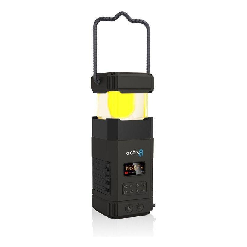 Activ8 ActiveADVENTURE Bluetooth Camping Lantern Speaker - Black, , medium