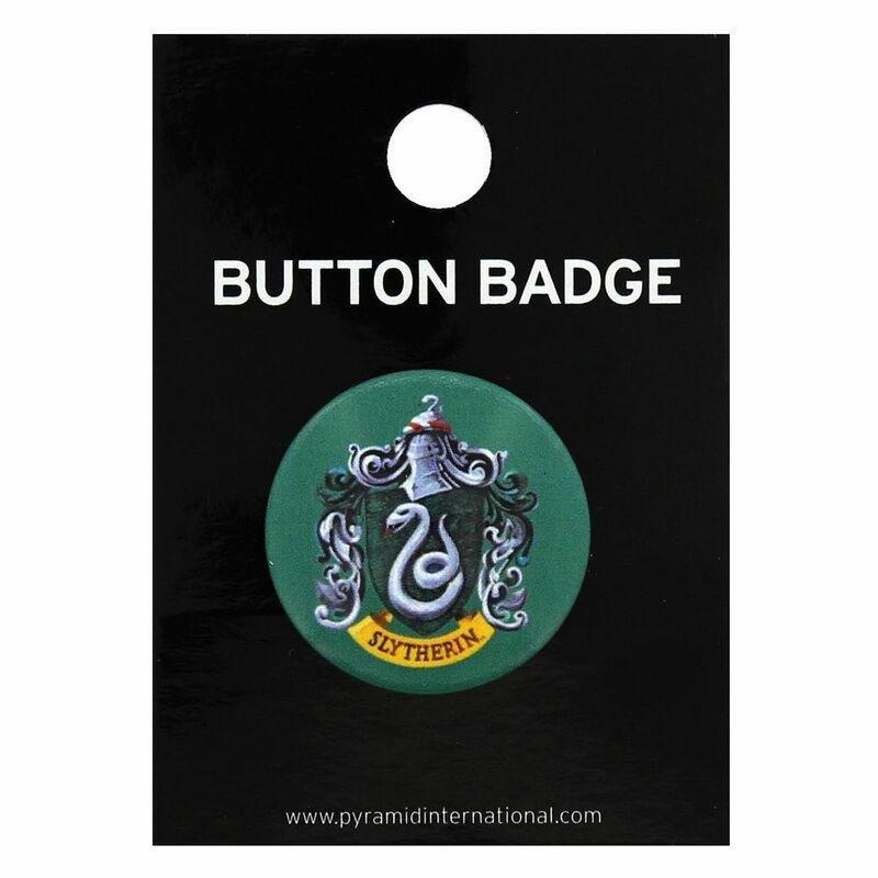 Pyramid International Harry Potter Slytherin Crest Badge 25mm, , large image number 0