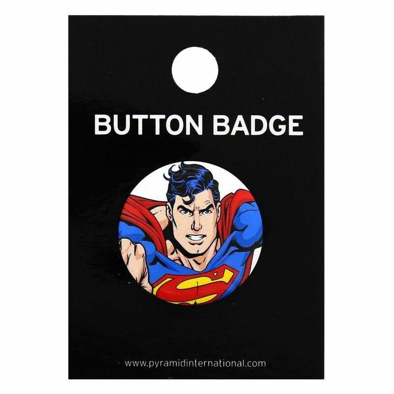 Pyramid International DC Comics Supeman Flying Badge 25mm, , medium