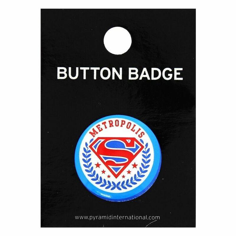 Pyramid International DC Comics Superman Metropolis Badge 25mm, , medium