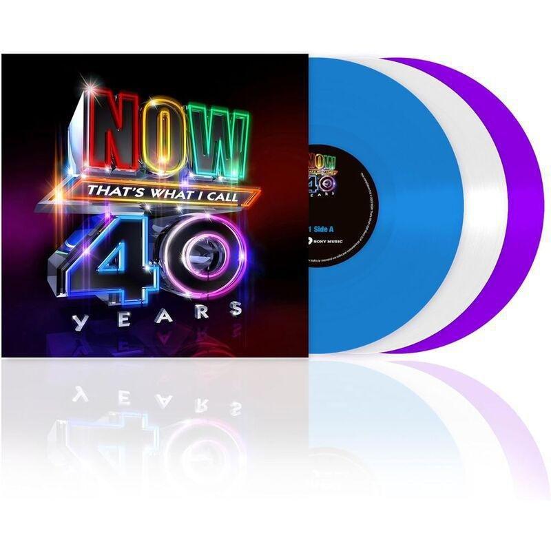 SONY MUSIC - Now That's What I Call 40 Years (Limited Edition) (Colored Vinyl) (3 Discs) | Various Artists