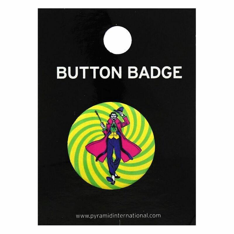 Pyramid International DC Comics The Joker Swirl Badge 25mm, , medium