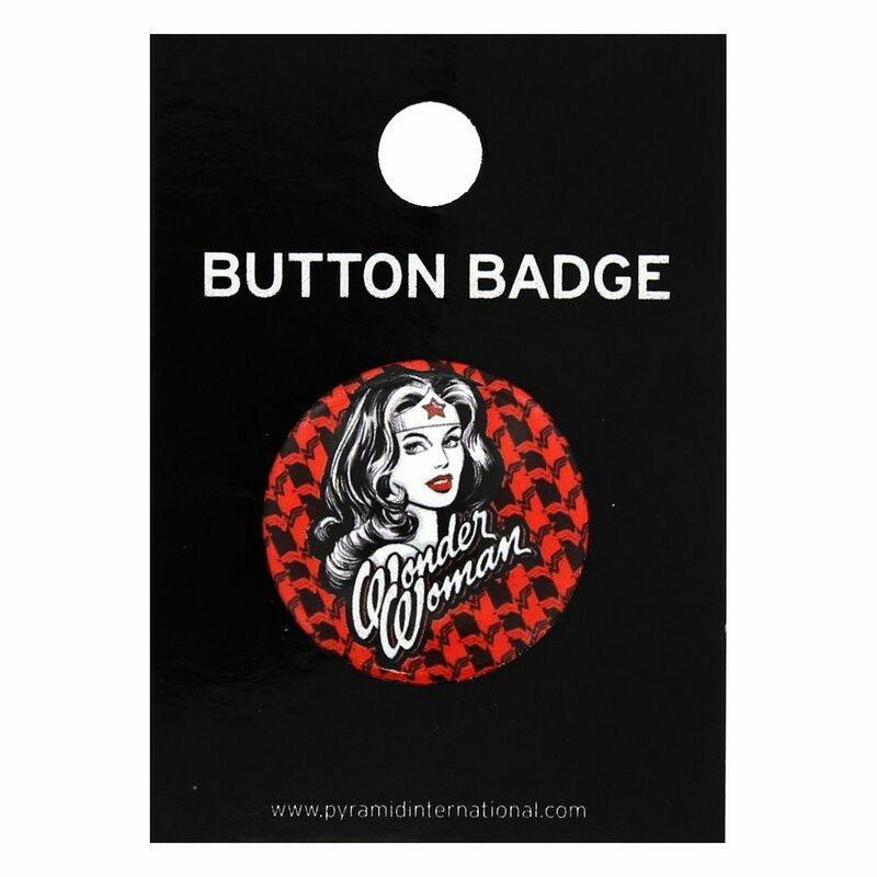 Pyramid International DC Comics Wonder Woman Red Badge 25mm, , large image number 0