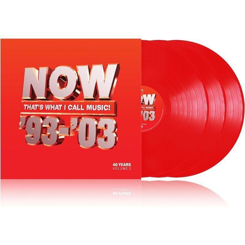 Now That's What I Call 40 Years: Vol. 2 - 1993-2003 (Limited Edition) (Red Vinyl) (3 Discs) | Various Artists, , large image number 0