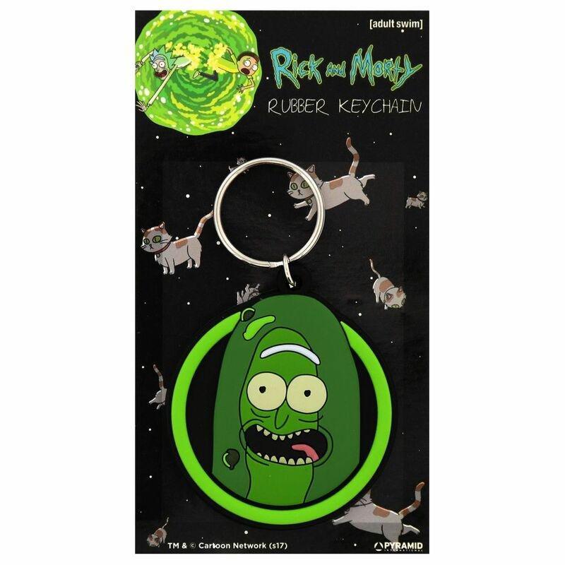 Pyramid International Rick & Morty Pickle Rick Keychain (4.5 X 6cm), , large image number 1