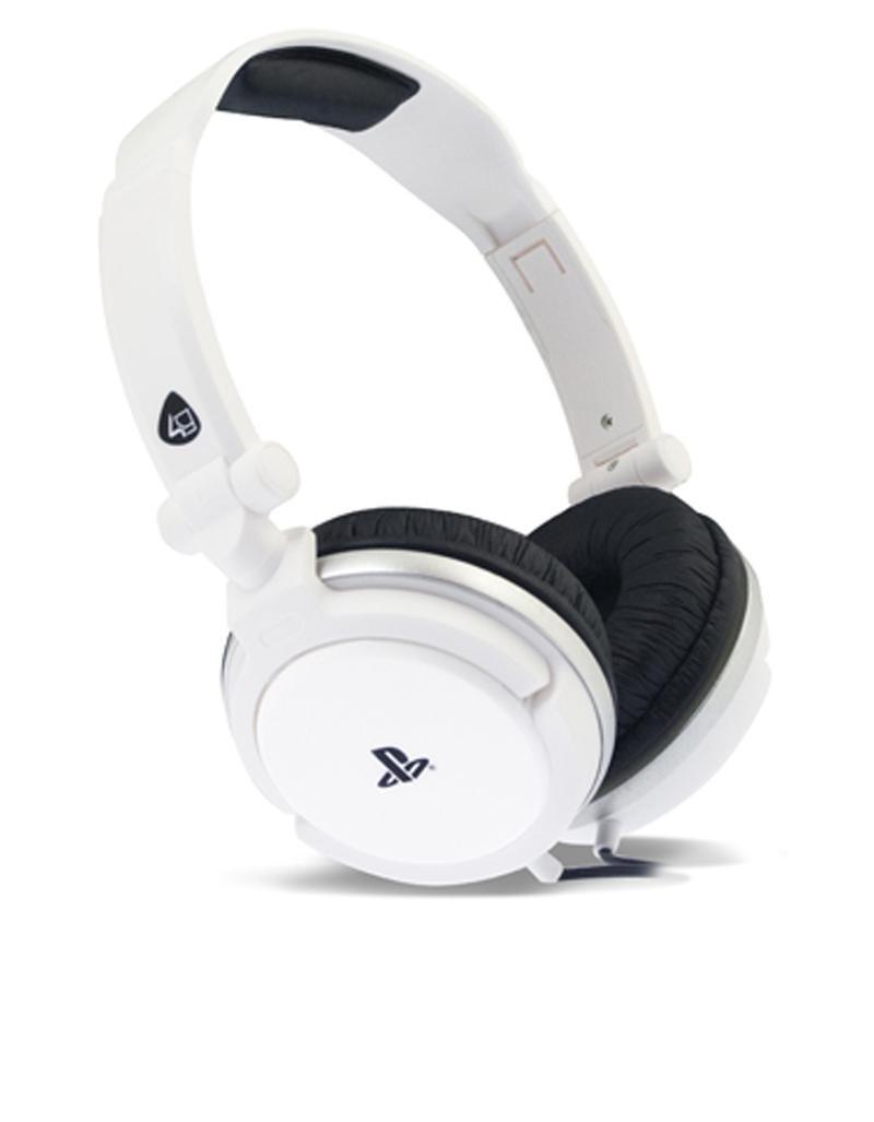 4Gamers Wired Stereo White Gaming Headset Ps4/Ps Vita, , large image number 0