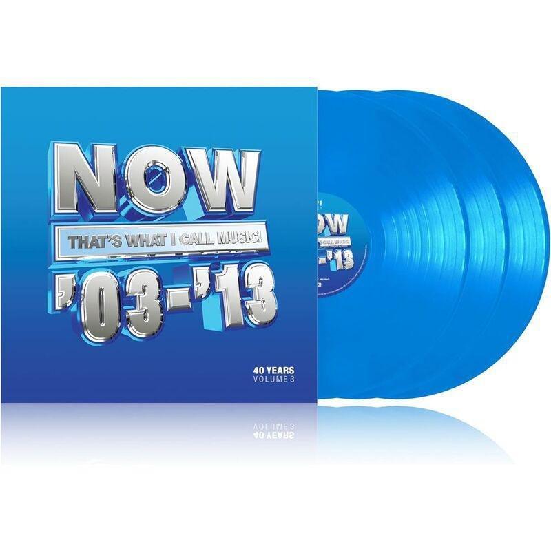 Now That's What I Call 40 Years: Vol. 3 - 2003-2013 (Limited Edition) (Blue Vinyl) (3 Discs) | Various Artists, , large image number 0