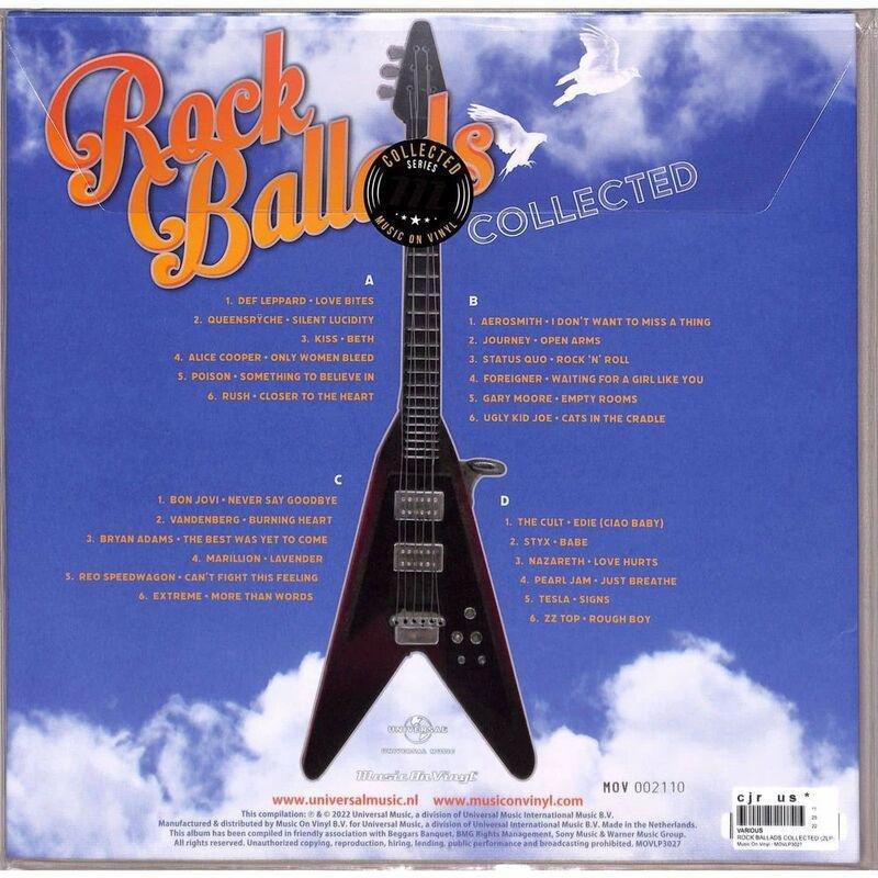 Rock Ballads Collected (Limited Numbered & Colored) (2 Discs) | Various Artists, , large image number 1