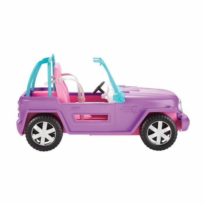 Barbie store with jeep