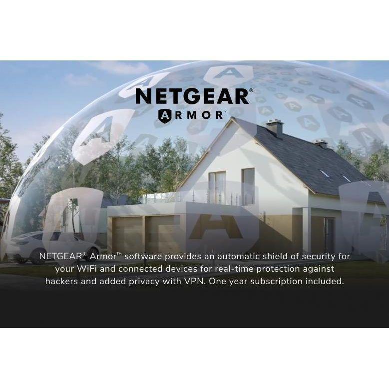 NETGEAR Orbi RBK863S AX6000 Tri-band Mesh WiFi 6 System White - 3 Pack, , large image number 2