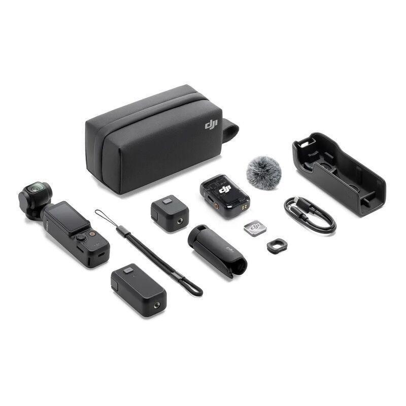 DJI Osmo Pocket 3 Handheld 3 Axis Gimbal Stabilizer with integrated Camera - Creator Combo, , large image number 0