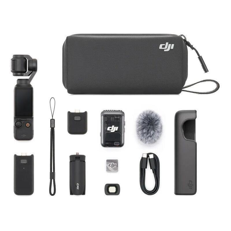 DJI Osmo Pocket 3 Handheld 3 Axis Gimbal Stabilizer with integrated Camera - Creator Combo, , medium