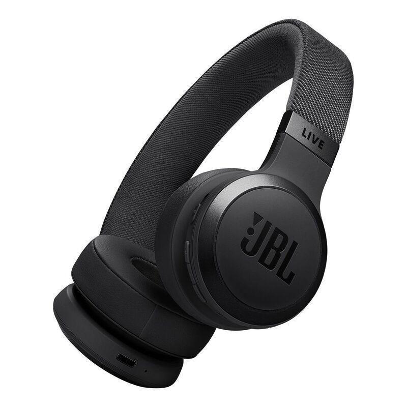 JBL LIVE 670NC Wireless On-Ear Headphones with True Adaptive Noise Cancelling - Black, , large image number 0