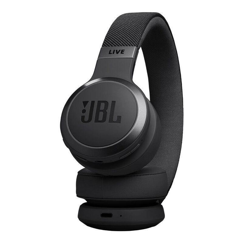 JBL LIVE 670NC Wireless On-Ear Headphones with True Adaptive Noise Cancelling - Black, , large image number 5
