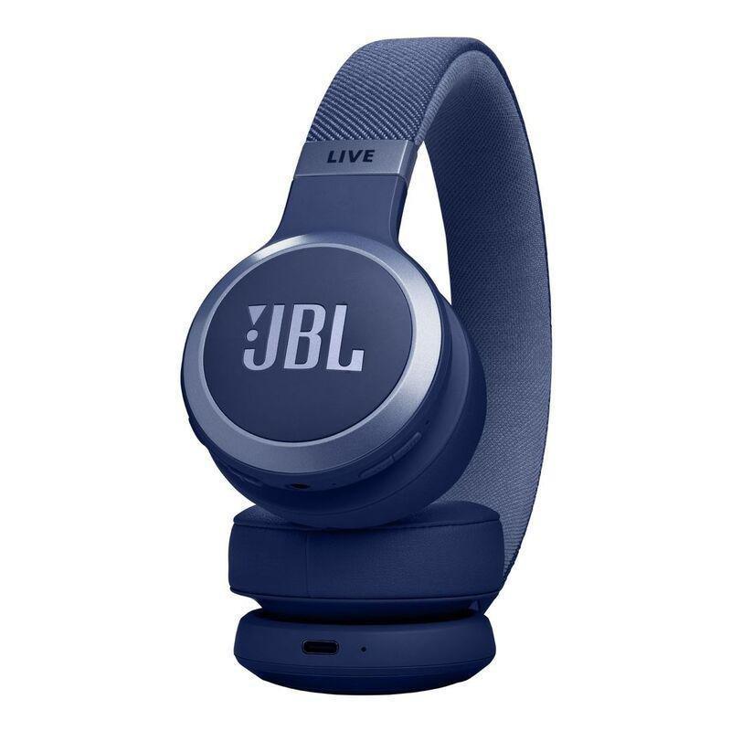 JBL LIVE 670NC Wireless On-Ear Headphones with True Adaptive Noise Cancelling - Blue, , large image number 5