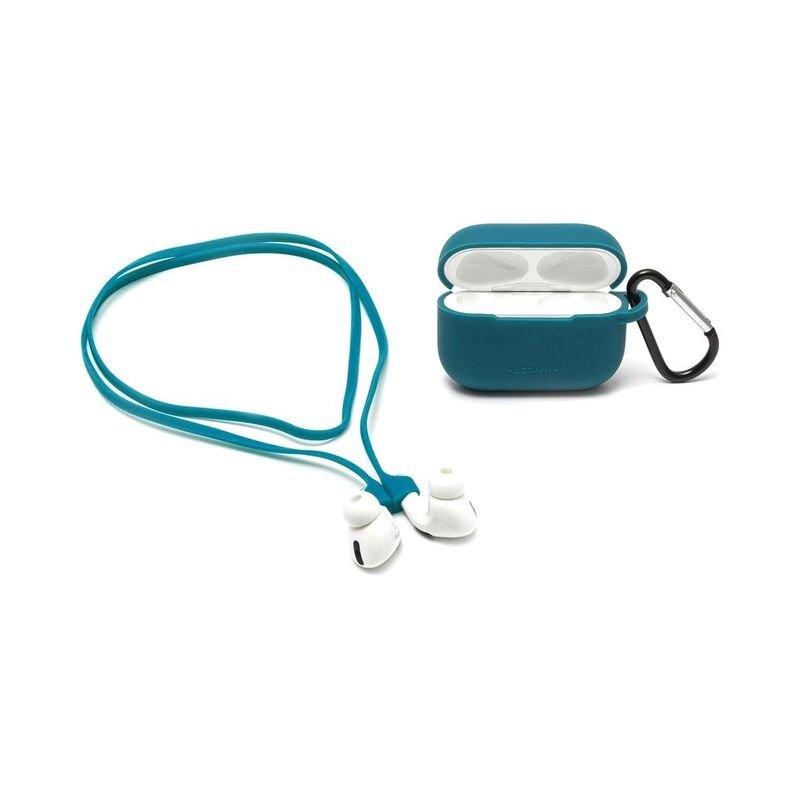 Legami Air 'N Go - Case And Cord Set for Airpods Pro - Petrol Blue, , medium
