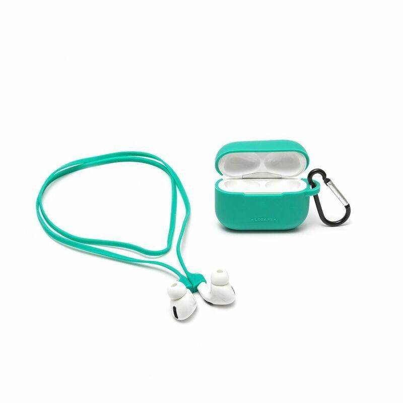 LEGAMI - Legami Air 'N Go - Case And Cord Set for Apple AirPods Pro - Turquoise