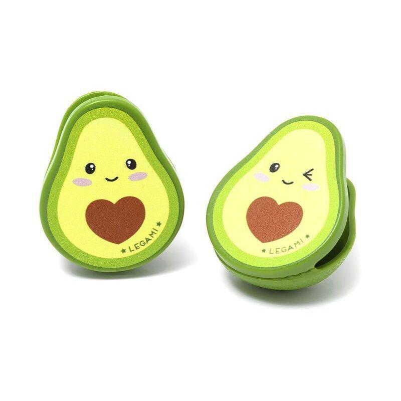 Legami Bag Clips - Avocado, , large image number 0
