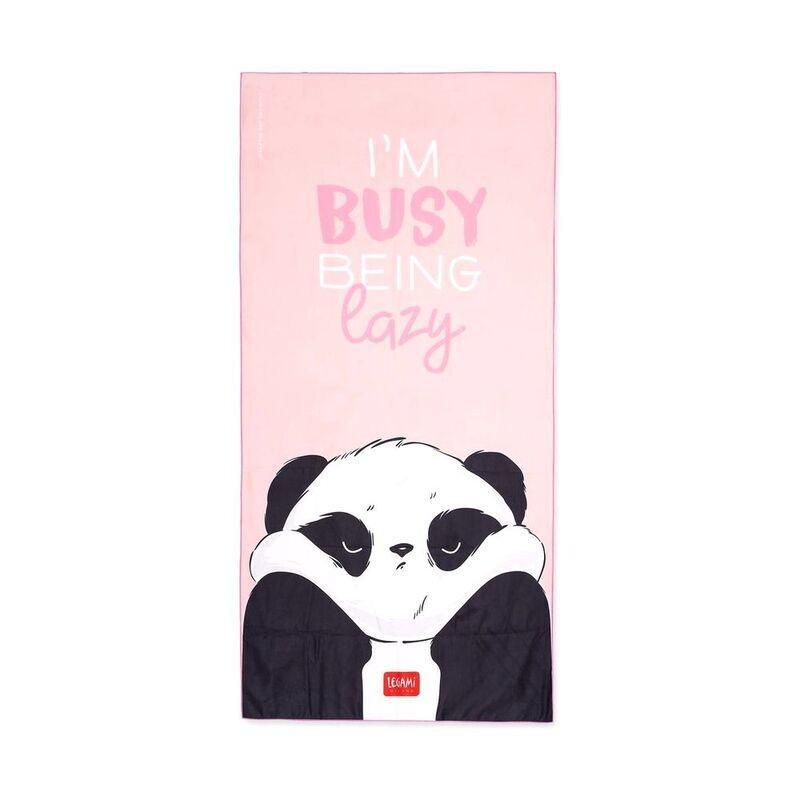 Legami Beach Towel - Panda, , large image number 0
