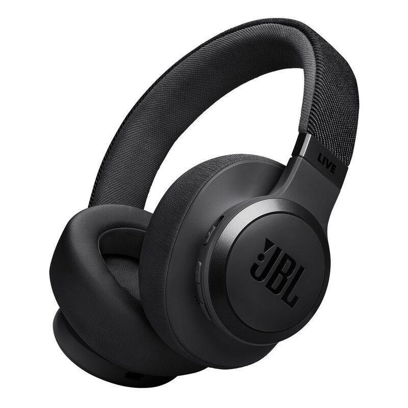 JBL LIVE 770NC Wireless Over-Ear Headphones with True Adaptive Noise Cancelling - Black, , large image number 0